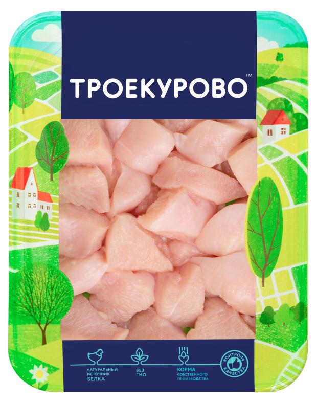 

Филе грудки цыпленка-бройлера Троекурово для салата охлажденное, 500 г