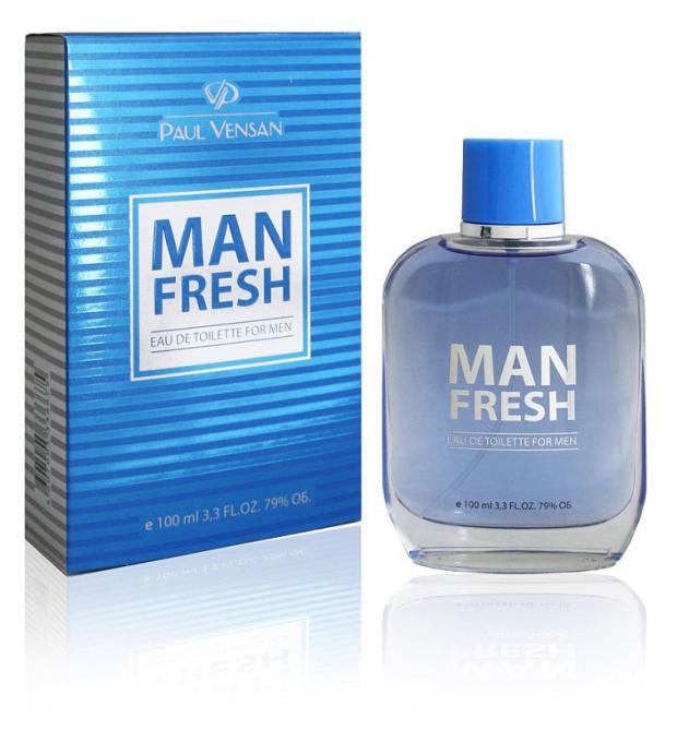 Туалетная вода для мужчин Paul Vensan Man Fresh, 100 мл