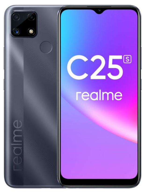 

Смартфон Realme C25S серый 4/128 гб