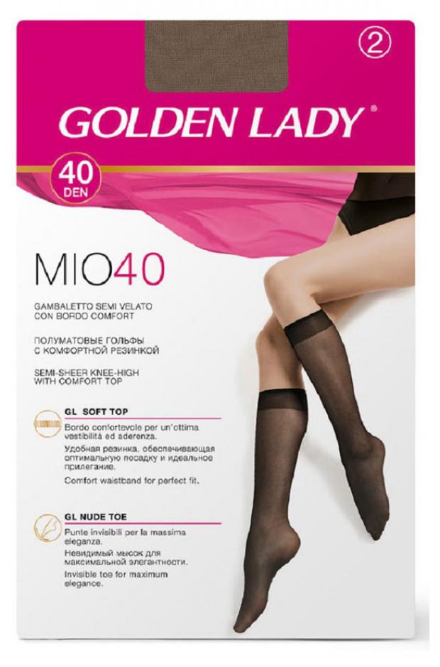 Гольфы женские Golden Lady Mio 40 daino, 2 пары