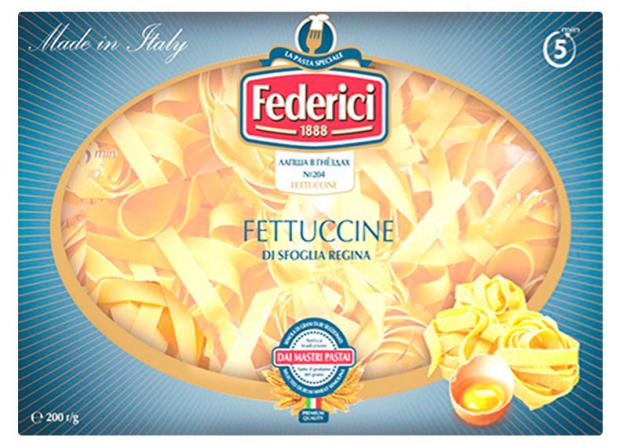 

Лапша Federici Fettuccine в гнездах, 200 г