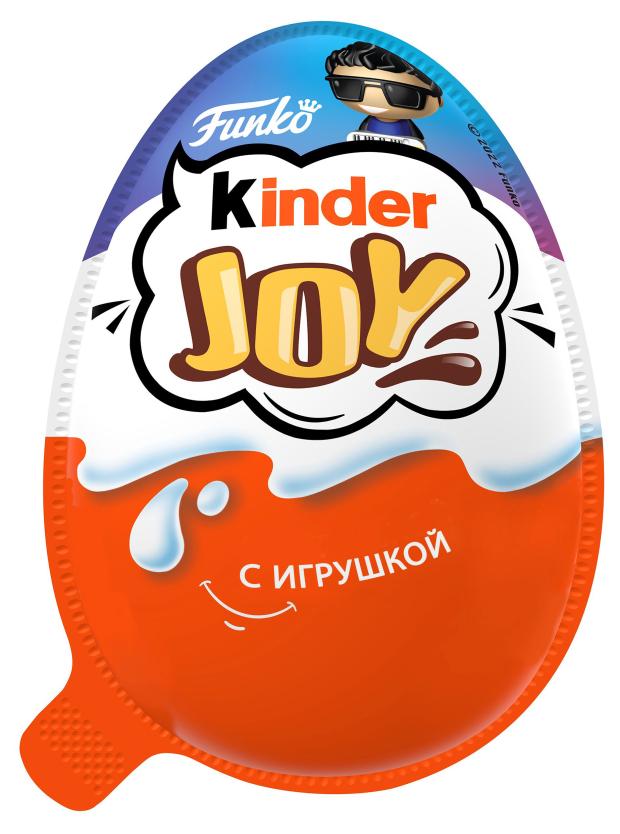 Яйцо шоколадное Kinder Joy с игрушкой внутри, 20 г