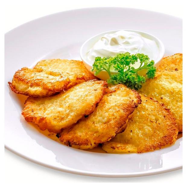

Драники картофельные АШАН жареные, вес
