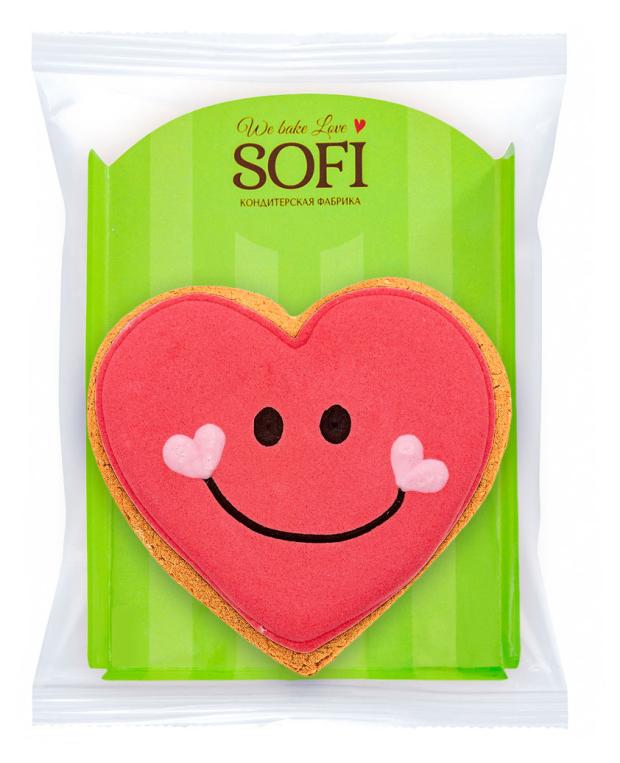 

Печенье Пекарня Sofi ванильное Любовь, 60 г