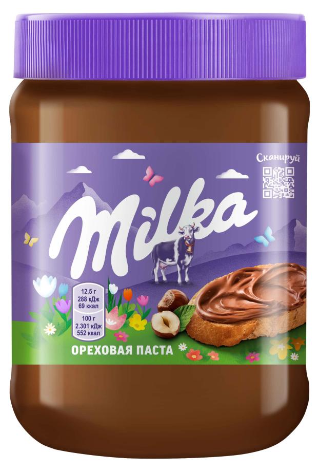 паста ореховая nutella с добавлением какао 350 г Паста ореховая Milka с добавлением какао, 350 г