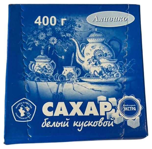 Сахар кусковой Аливико белый, 400 г