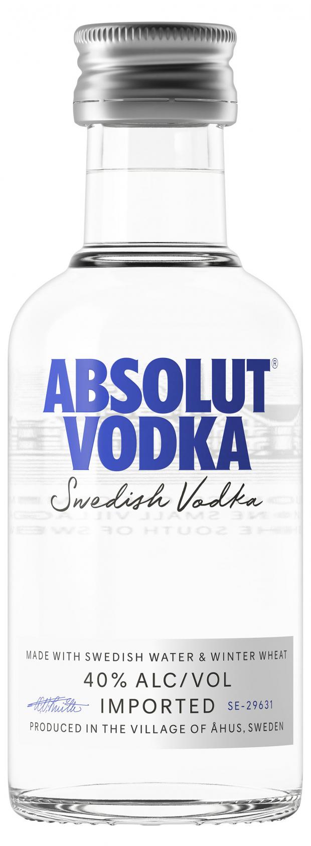 Водка ABSOLUT Швеция, 0,05 л