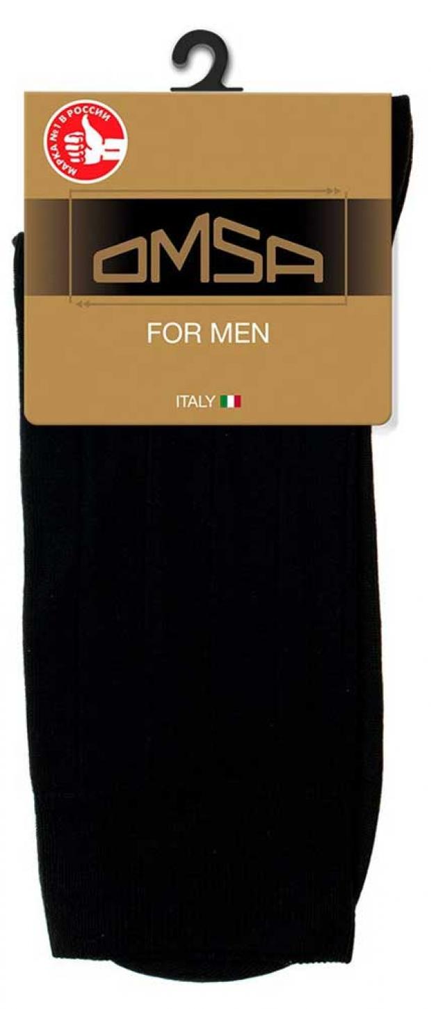 Носки мужские OMSA Clsassic 208 nero, р.39/40