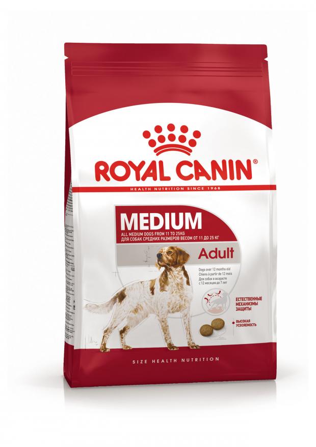 Сухой корм для собак средних пород Royal Canin Medium Adult, 3 кг