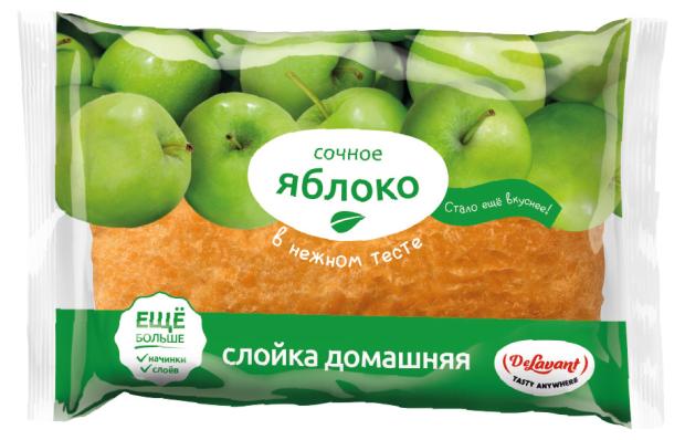 Слойка Delavant Домашняя с яблоком, 85 г
