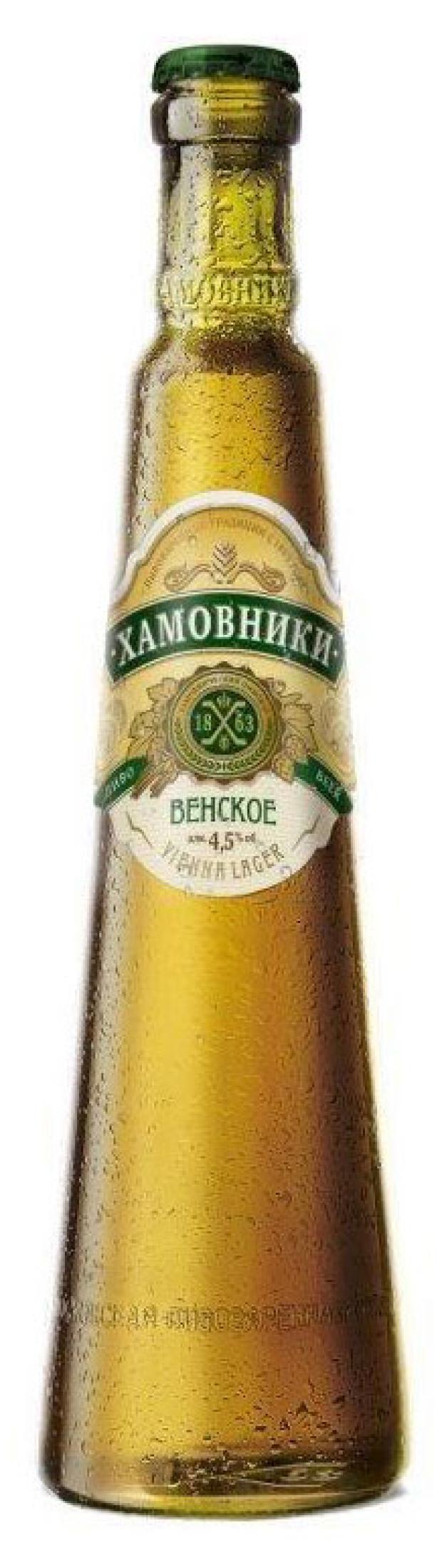 Пиво Хамовники Венское 4,5%, 450 мл 34914