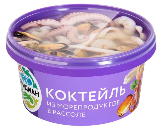 

Коктейль из морепродуктов «Меридиан» в рассоле, 430 г