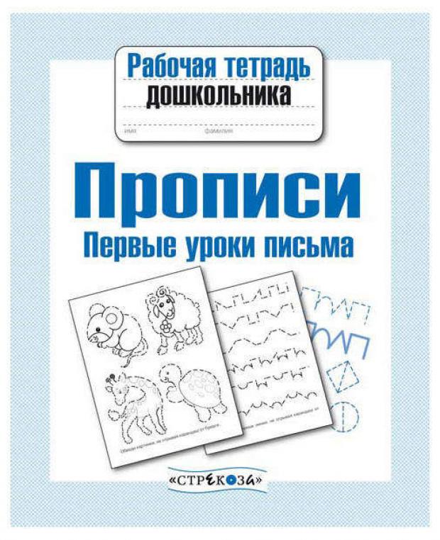 

Рабочая тетрадь дошкольника. Прописи. Первые уроки письма