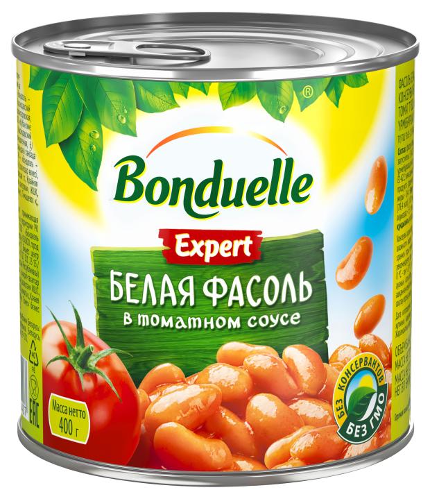 Фасоль белая BONDUELLE в томатном соусе 400 г 134₽