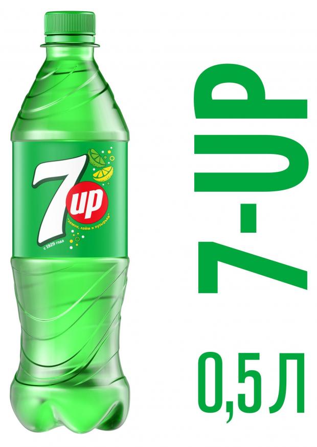 Напиток сильногазированный 7UP, 500 мл