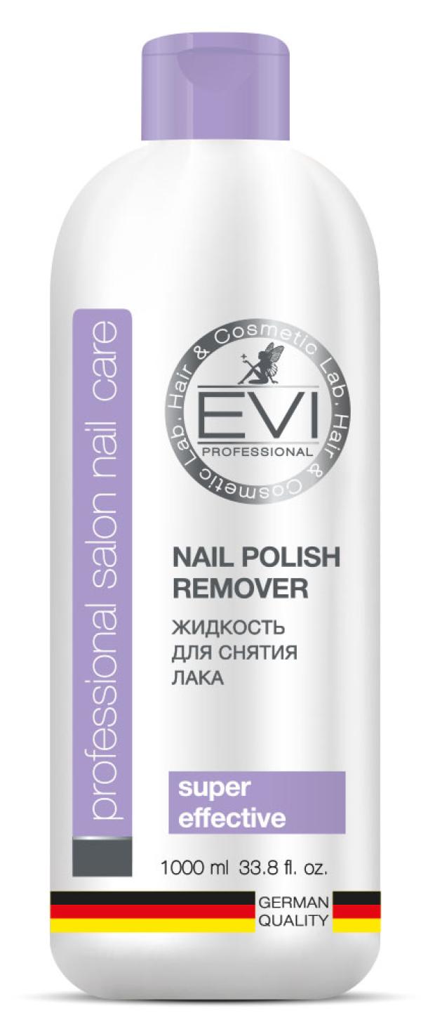 

Жидкость для снятия лака EVI professional с ацетоном, 1 л