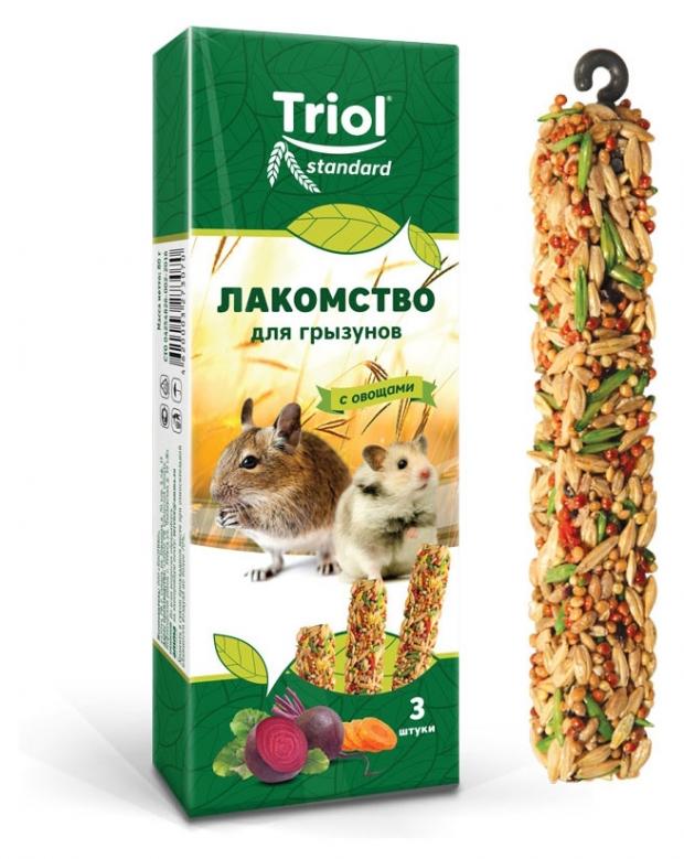 цена Лакомство для грызунов Triol с овощами, 80 г