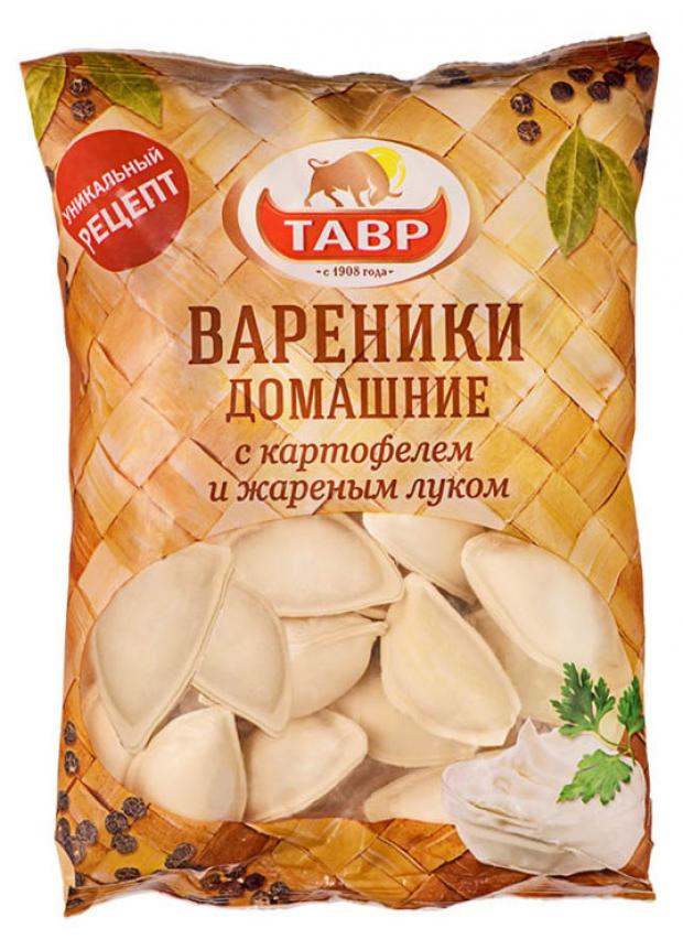 Вареники домашние Тавр картофель и жареный лук, 450 г