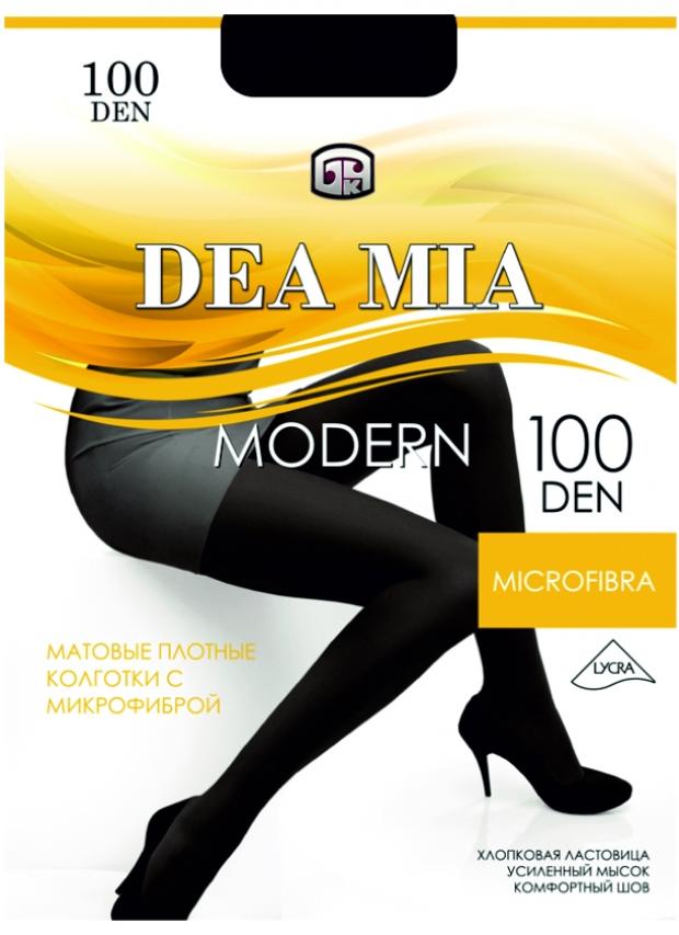 Колготки Dea Mia Modern 100 mocco, размер 2 колготки dea mia 350 den размер 3 черный