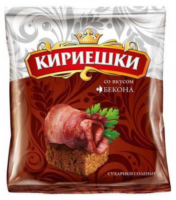 

Сухарики ржаные «Кириешки» со вкусом бекона, 45 г