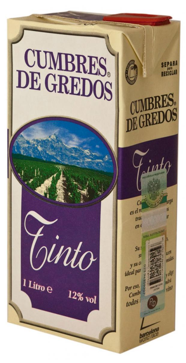 

Вино Cumbres de Gredos столовое красное сухое Испания, 1 л