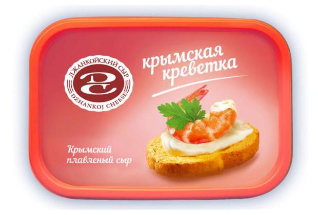 Сыр плавленый Джанкойский сыр с крымской креветкой, 180 г