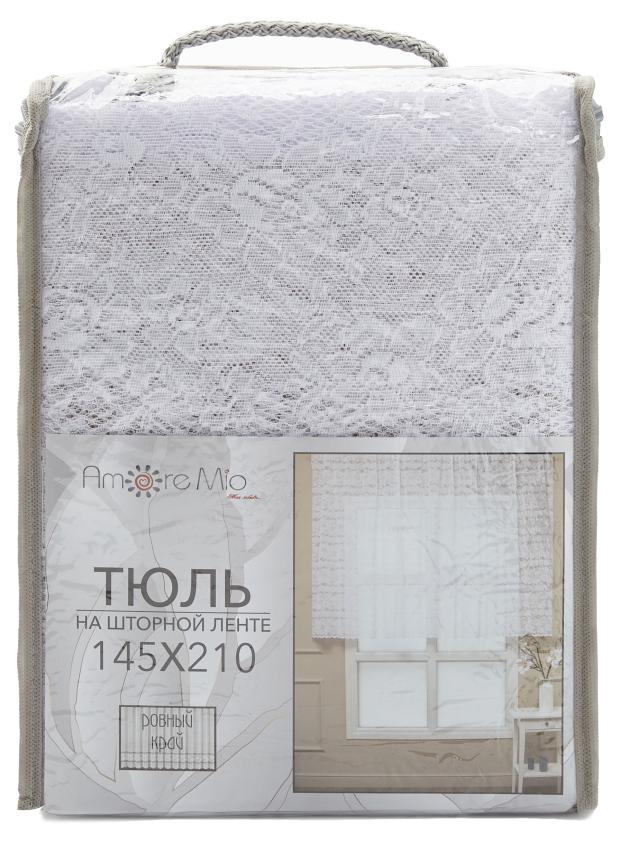 

Тюль Amore Mio Жаккард шиповник, 145х210 см