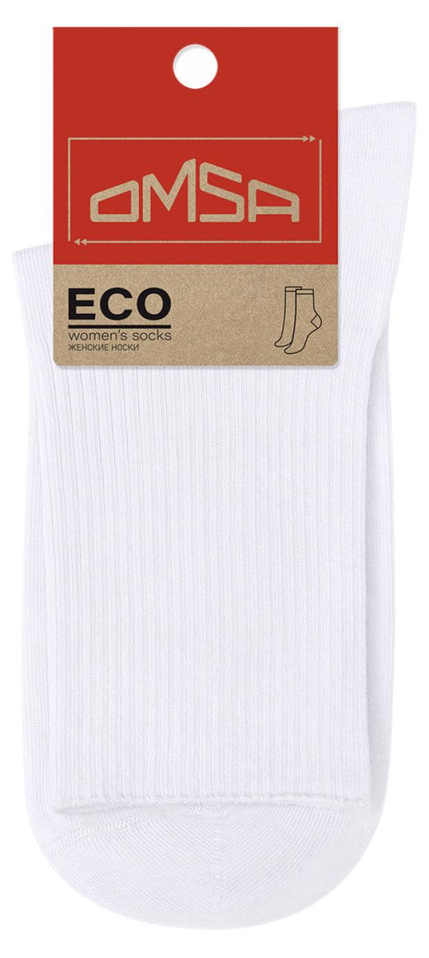 Носки женские Omsa Eco 254 Bianco, размер 35-38