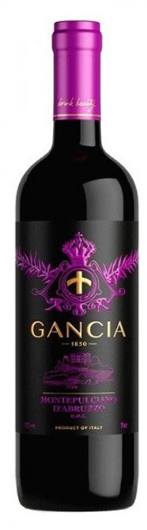 Вино Gancia Montepulciano d'Abruzzo красное полусухое Италия, 0,75 л