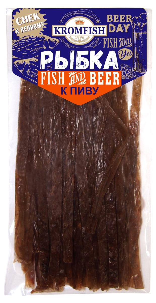 Соломка вяленая КROMFISH FISH and BEER, 50 г