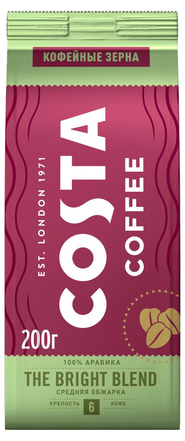 

Кофе в зернах Costa Coffee Bright Blend, 200 г