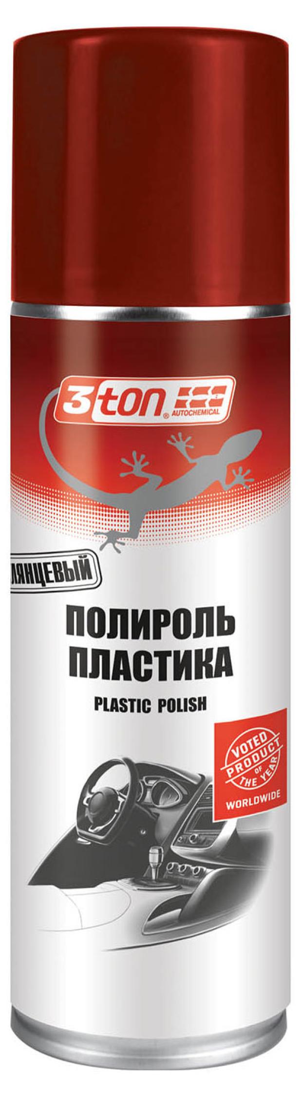 Полироль пластика 3Ton ТC-522, 335 мл 3ton полироль пластика 3ton 335 мл горная свежесть art тс 518