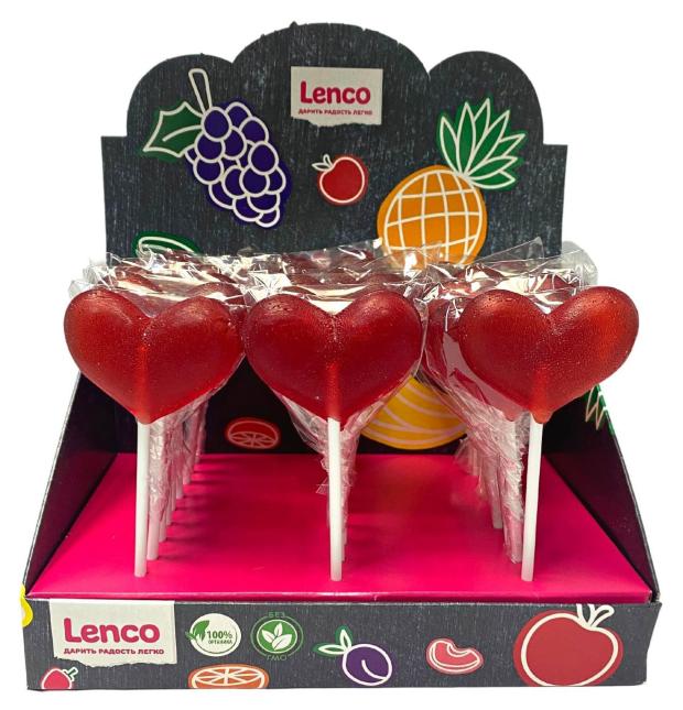 

Карамель леденцовая Lenco Сердце 18 г, 1 шт