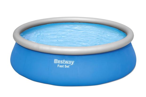 цена Бассейн надувной BESTWAY Fast Set набор, 457х122 см