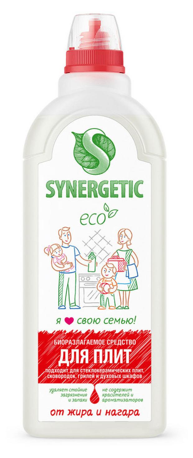Гель чистящий Synergetic для кухонных плит и поверхностей, 1 л