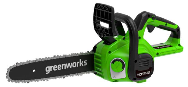 Пила цепная Greenworks G40CS30IIK2 40V с шиной 300 мм