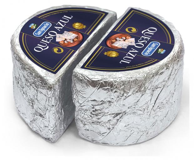 Сыр San Ignacio Queso Azul с голубой плесенью 56% БЗМЖ, вес