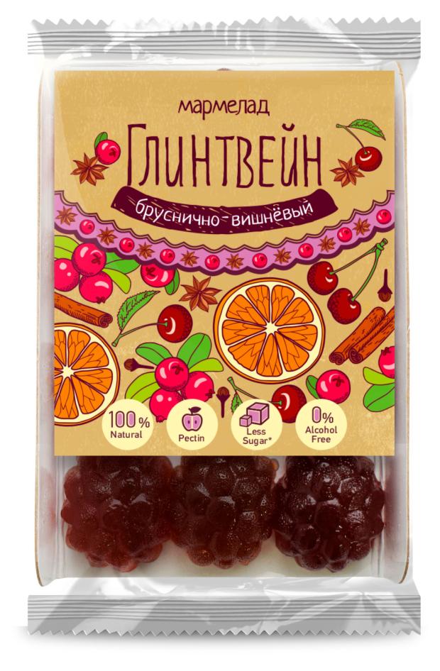 Мармелад Ягодень глинтвейн подложка, 165 г