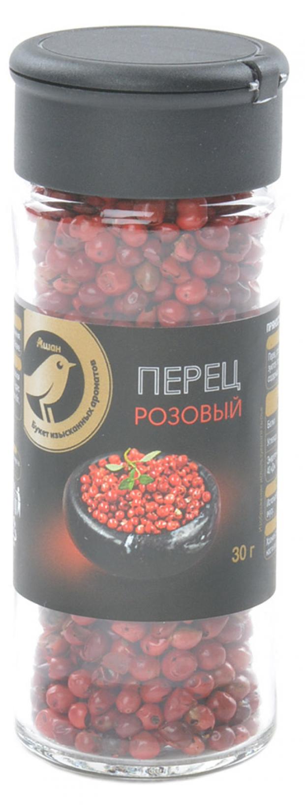 

Перец розовый АШАН Золотая Птица горошек, 30 г