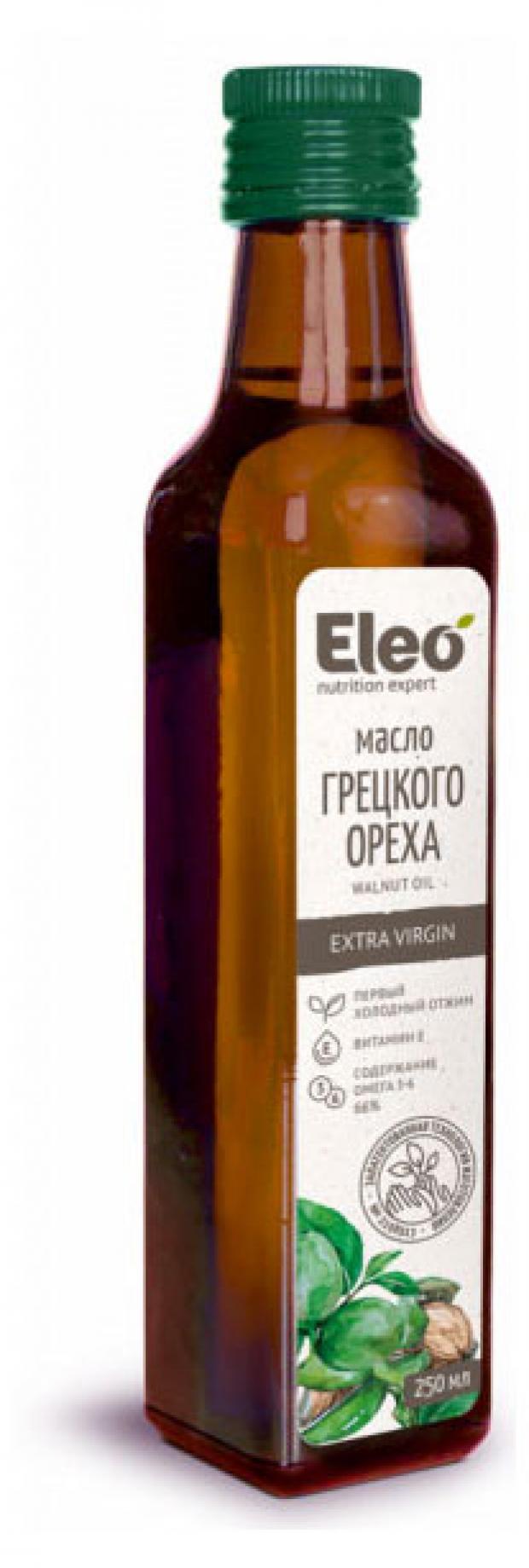 Масло грецкого ореха Eleo, 250 мл масло грецкого ореха eleo 250 мл