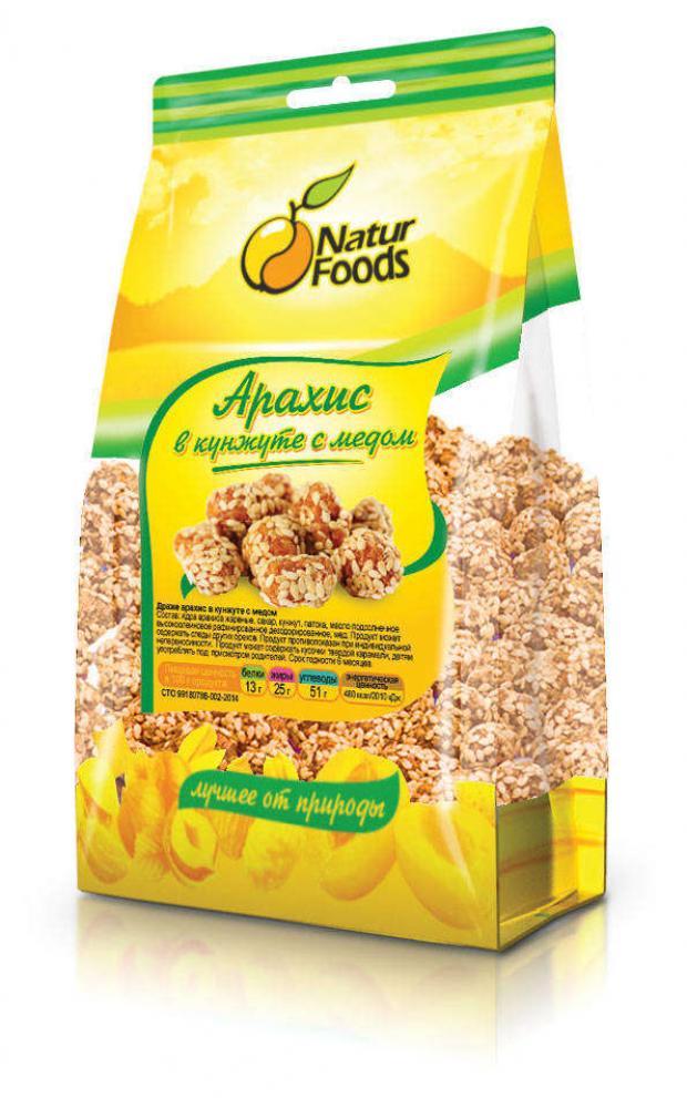 Арахис NaturFoods в кунжуте с медом, 180 г