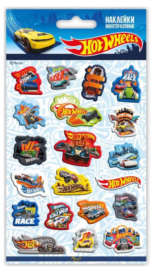 

Наклейки Hot Wheels объемные