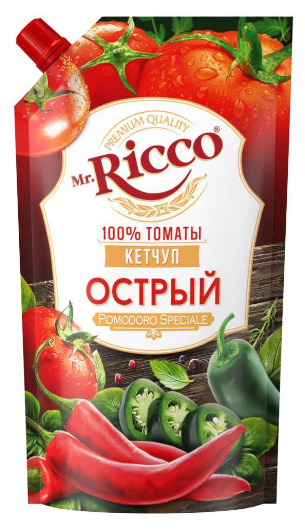 Кетчуп Mr. Ricco Pomodoro Speciale Острый, 350 г майонез mr ricco с лимонным соком 400 мл