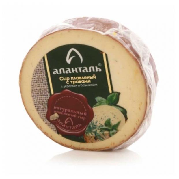 

Сыр плавленый «Аланталь» копченый с травами 40%, 240 г