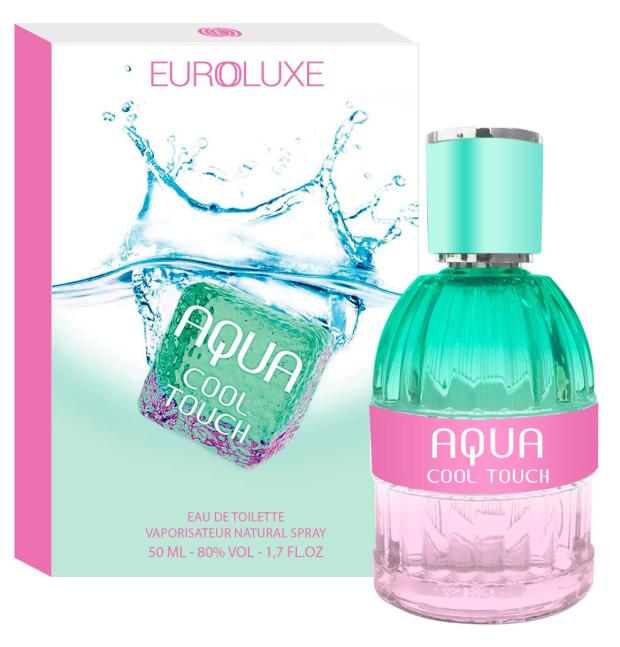 Туалетная вода EUROLUXE Aqua Cool touch, 50 мл туалетная вода euroluxe туалетная вода aqua cool touch женский