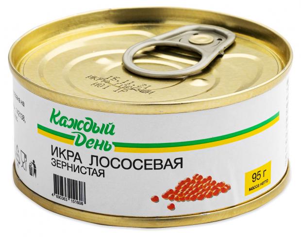 Икра лососевая Каждый день, 95 г