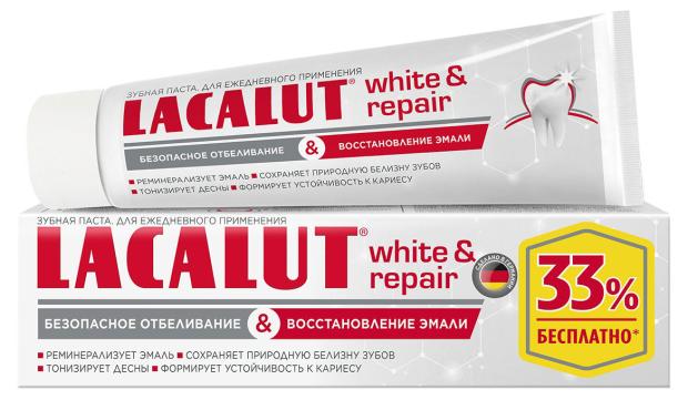 Зубная паста Lacalut White Repair, 100 мл