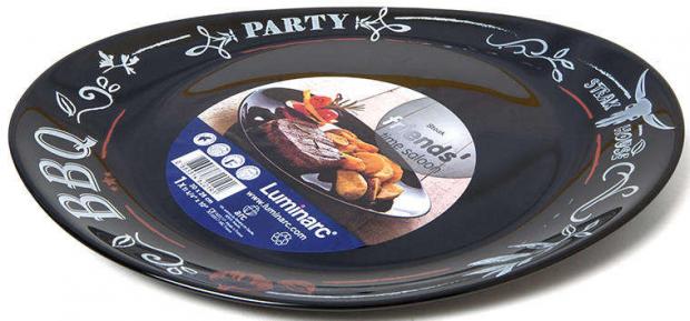 

Тарелка для стейка Luminarc Friends Time Black, 30 см