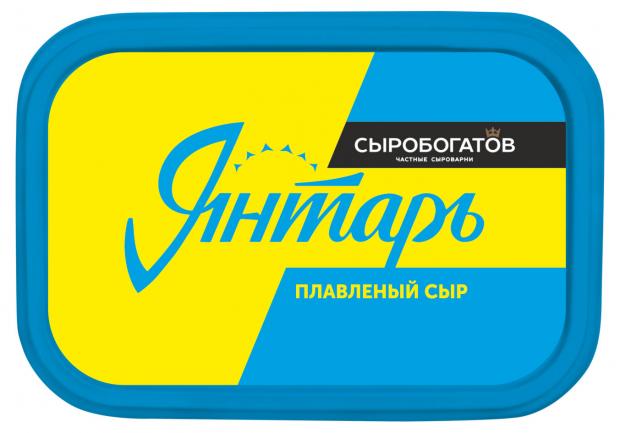 

Сыр плавленый Сыробогатов Янтарь 60%, 400 г