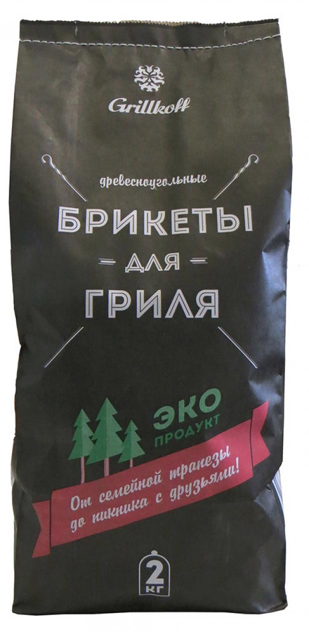 

Брикеты древесные Grillkoff, 2 кг